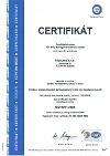 VISCUMA s.r.o. Certifikát Cz ISO 9001:2009